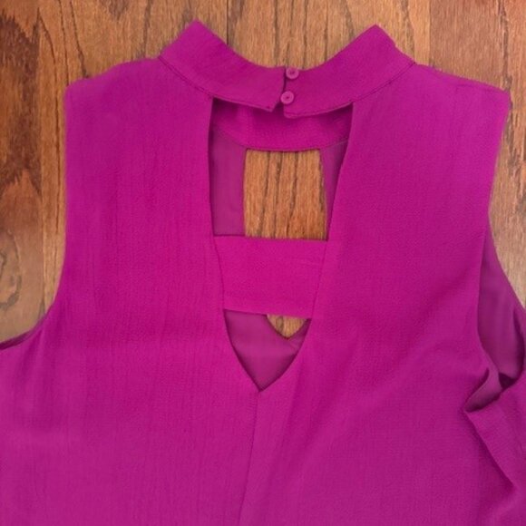 SKIES ARE BLUE FUSCHIA/PURPLE DRESS, SIZE MEDIUM - Picture 3 of 3